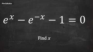 Solving Logarithmic and Exponential Equations Part 2