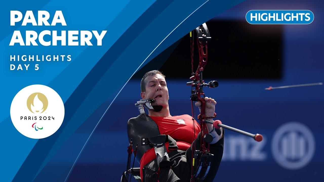 🏹 Para Archery Highlights | Day 5 | Paris 2024 Paralympic Games