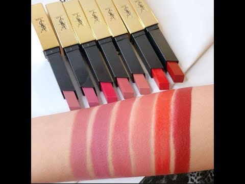 Matte Lipstick Swatches Ambiguous Beige Ysl Lipstick 11 YVES SAINT