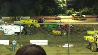7-26-18 Madison County Fair Combine Derby Feature Part 1 of 5