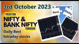 Daily Best Intraday stocks | 3rd October 2023 | stocks to buy tomorrow | with detail analysis