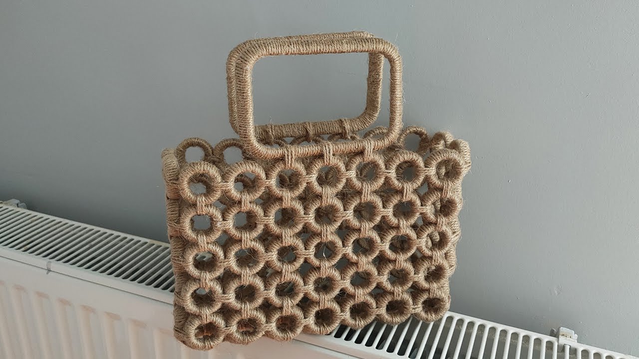 You'll Love This Bag - How to Make a Bag by Plastic Bottle Caps