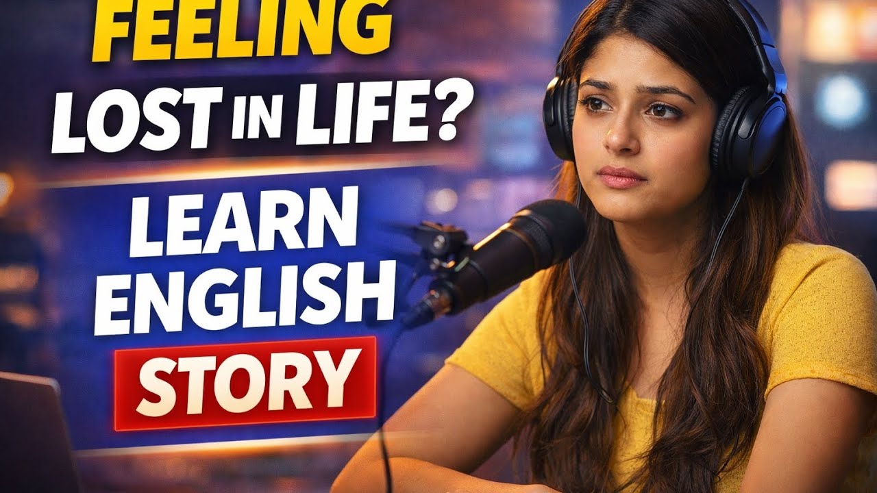 Learn English Through Story | Feeling lost in life #english #learnenglish #englishlearning 