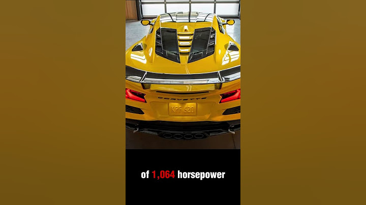 2025 Corvette ZR1 Leaked!