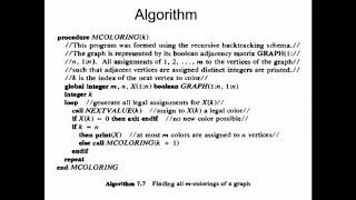 Video 4 - Graph coloring Algorithm part 2
