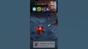 Attack from fountain - Global Concussive Shot #abilitydraft #dota2 #xmark