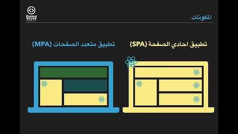 [React JS - Basics #4] SPA vs MPA - التطبيقات احادية الصفحة والتطبيقات المتعددة الصفحات