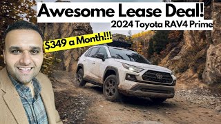 2024 Toyota RAV4 Prime is an Awesome Lease Deal!