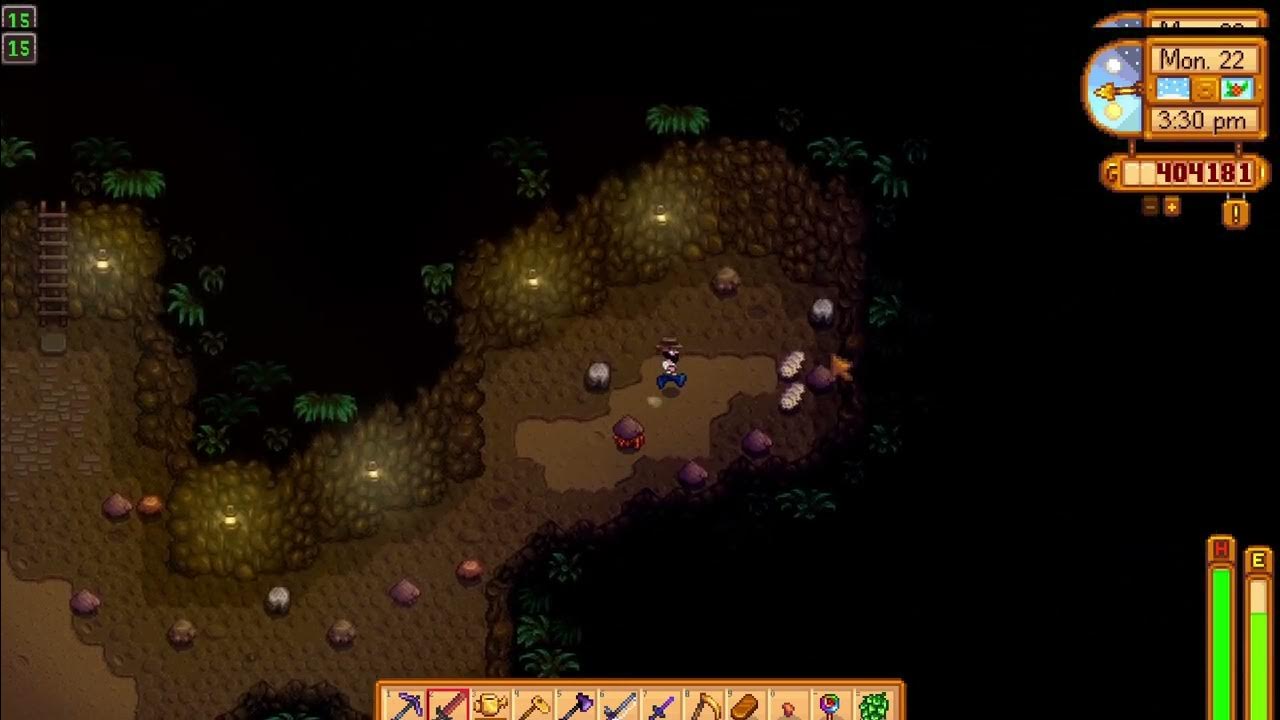 How to kill grubs for clint in stardew valley youtube