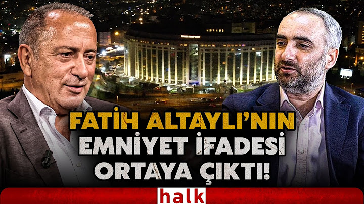 'Cumhurbaşkanına tehdit' suçlamasıyla gözaltına alınan Fatih Altaylı'nın ifadesi ortaya çıktı!