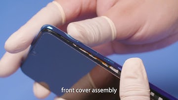 HUAWEI P smart 2019 Potter Disassembly and  Assembly Video Tutorial 8   Install the rear cover