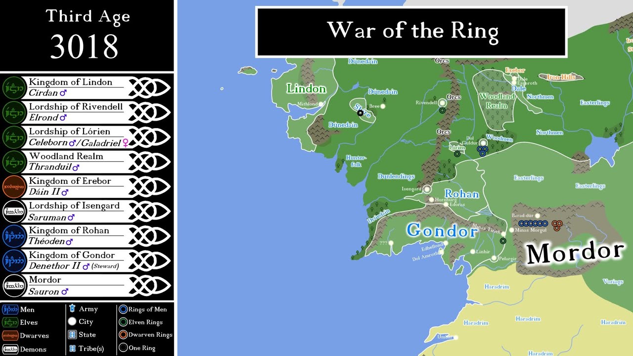 The Lord of the Rings: War, discover the story of the One Ring in the  Middle-earth timeline | IPhone news