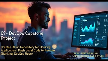 09-DevOps Capstone Project- Create GitHub Repository for Banking App  Push Local Repo to Remote Repo