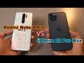 Redmi Note 8 Pro vs iPhone 12 Pro Max | Speed Test