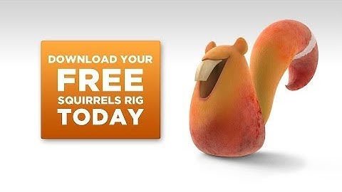 Animation Tutorial: Free Squirrels Rig - Controls Overview