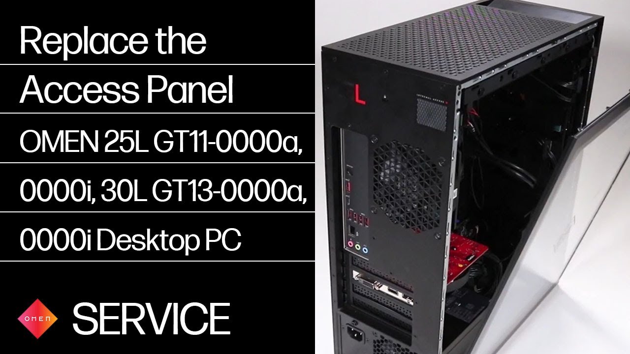 Replace the Front RGB Fan | OMEN 25L GT11-0000a, GT11-0000i, 30L ...