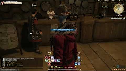 Final Fantasy XIV ARR MSQ - What Poor People Think