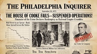 1873: Panic That Bankrupted America — Jay Cooke's Empire Fell, Taking Millions With It