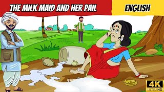 The Milkmaid and Her Pail | Moral stories  | Bedtime Stories  | Milkmaid's Dream in English