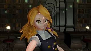 Mmd 東方Touhou Marisa Kirisame And Patchouli Knowledge - Saymaxwell Fnaf 2