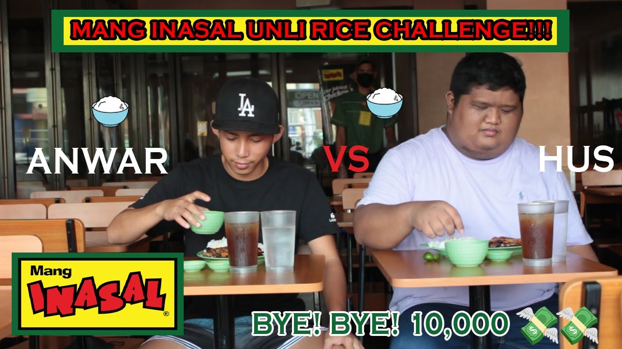 MANG INASAL UNLI RICE CHALLENGE WITH 2.5 CUP PER SERVING || MAKE AN ...