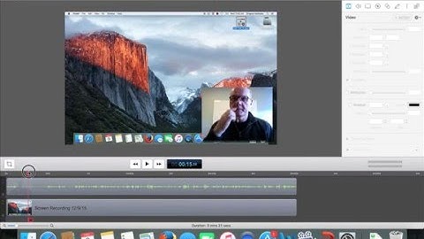 Recording a PowerPoint Presentation using a Mac Laptop and Screenflow