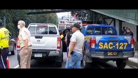 Piloto y ayudante de bus fueron asesinados