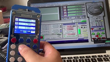 CNC 6 Axis MPG Manual Pulse Generator with Handwheel & LCD Mach3