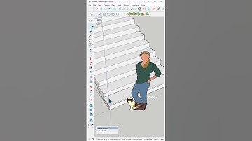 The fastest way to create a spiral Staircase with SketchUp using the True Bend Plugin!