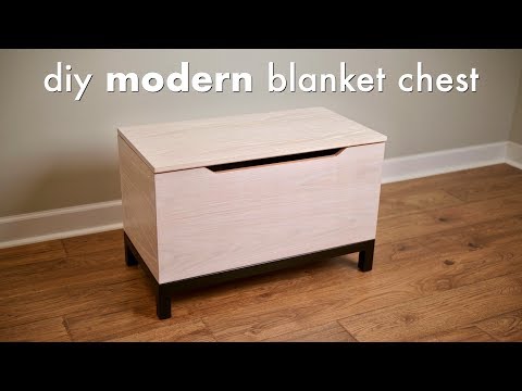 diy-modern-blanket-chest-or-toy-box-//-how-to-build---woodworking