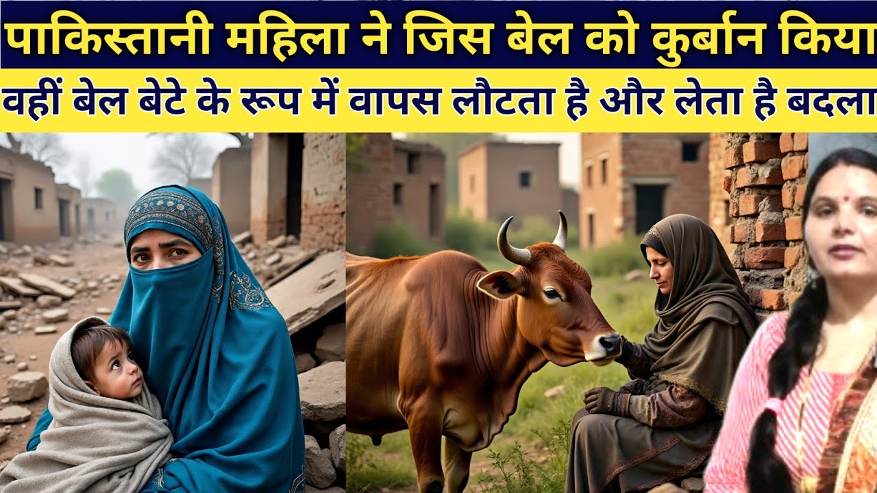 पाकिस्तानी महिला ने jis बैल को कुर्बान किया वह उसके बेटे के रूप में जन्म लेकर वापस लौटता है emotion