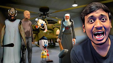 Helicopter Escape in Granny Uptopian | Granny