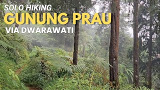 Solo Hiking Mount Prau On The Dwarawati  Dieng Kulon Route solohiking