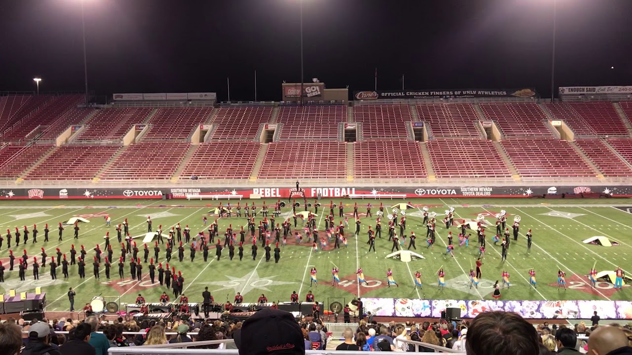 Rancho Verde High School Crimson Regiment 2018 UNLV Super Show rancho-verde-high-school-crimson-regiment-2018-unlv-super-show