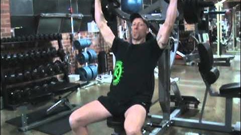 POWERTEC Shoulder Press by Serious Fitness in Coburg