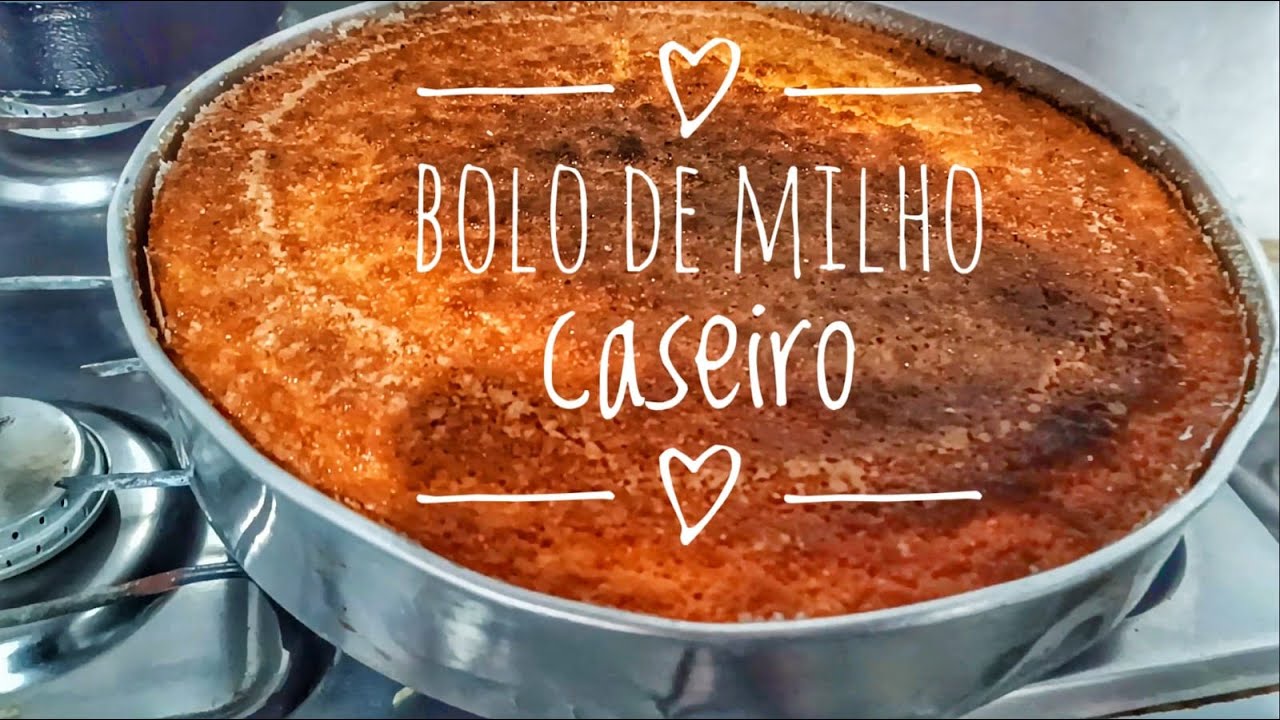bolo caseiro de milho verde