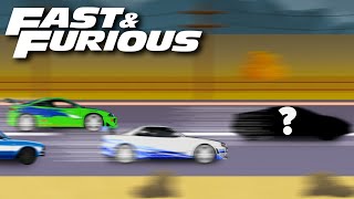 Top Speed Simulation of Cars from 'Fast & Furious' | Car Comparison