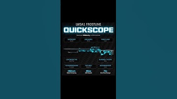 Best quick scope sniper used in warzone call of duty #bestloadout #callofduty #bo6 #codloadout #cod