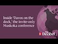 Inside ‘Davos on the dock,’ the invite-only Muskoka conference