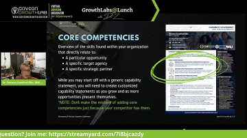 Developing a Winning Capability Statement
