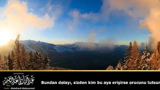 Bakara Suresi 183-187 Abdulbasit Abdussamed