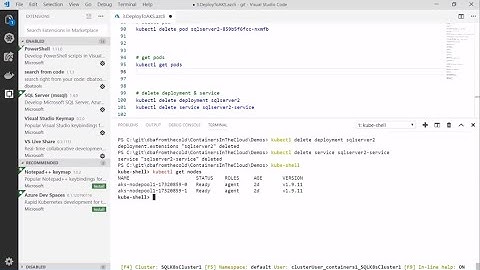 Azure SQL Containers