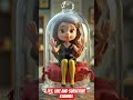 Cute girl in glass 🍷 jar