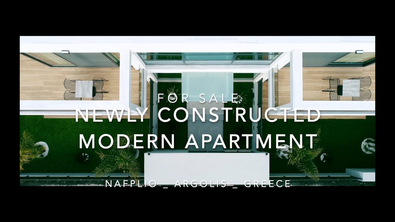 For sale Newly constructed modern apartment 2 Nafplio Argolis Greece SOLD YouTube