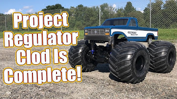 One Mean Monster Truck! - JConcepts Regulator Tamiya Clod Buster Project PT 2 | RC Driver