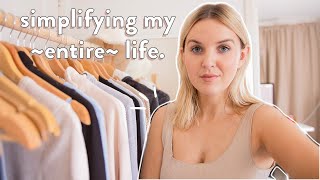Organising and Decluttering Your Wardrobe ✨ DAY ONE | Simplify your Life Challenge
