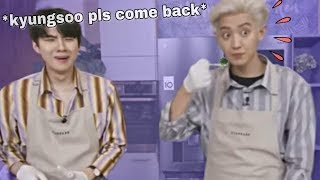 EXO trying to cook after Kyungsoo enlisted screenshot 4