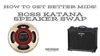 Boss Katana Speaker Swap - Can We Get Better Midrange?