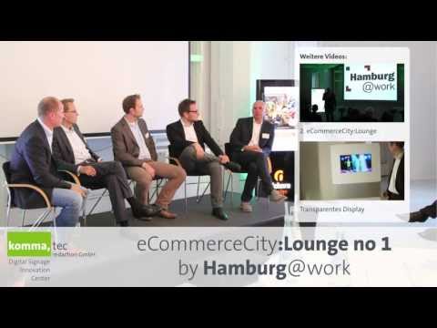 1. eCommerceCityLounge by [email protected] im Digital Signage Innovation Center