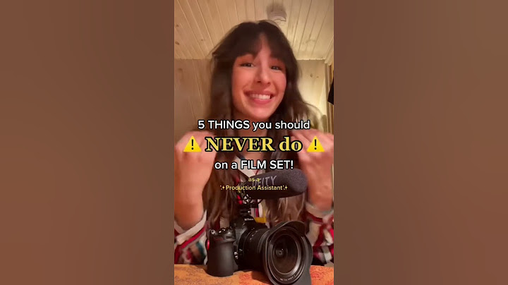 The Most Important Thing You Should Never Do as a Film Production Assistant
